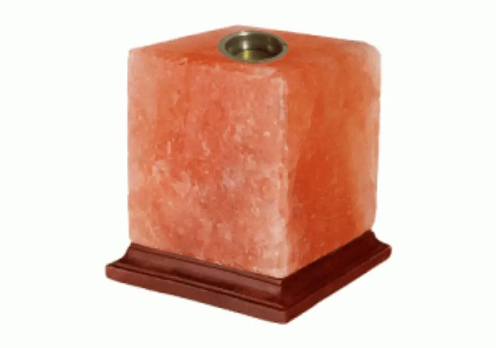 Elektrická solná aroma lampa 2,5-3 kg - hranatá Jen Po Omezenou Doba