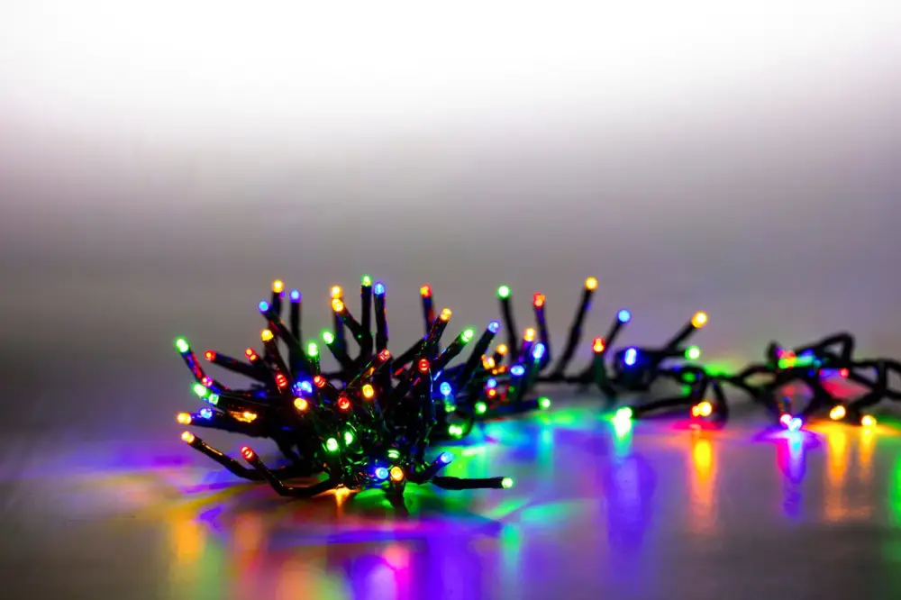 Světelný řetěz 200 LED dvojitý - barevná - sada 2 ks Dokud Zásoby Vydrží