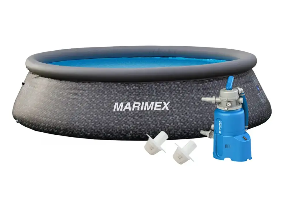 Vysoce Kvalitní Bazén Marimex Tampa 3,66x0,91 m s pískovou filtrací - motiv RATAN