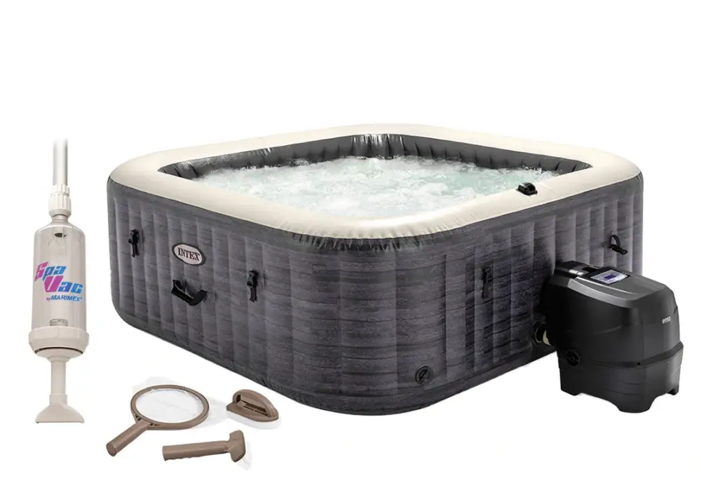 Vířivý bazén Pure Spa Greystone Deluxe Bubble Spa 6 NP + výhodná sada příslušenství Koupit Online