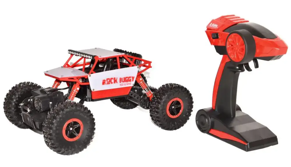 Auto ROCK BUGGY Red Scarab RC na dálkové ovládání 27 cm Cenová Bomba