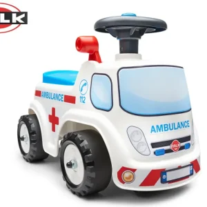 Objednat Nyní FALK Odrážedlo Ambulance s otevíracím sedadlem a klaksonem na volantu