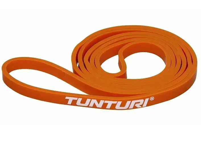 Posilovací guma Power Band TUNTURI extra lehká, oranžová Nejlepší Volba