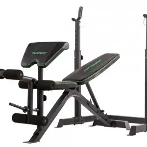 Dokud Zásoby Vydrží Posilovací lavice TUNTURI WB50 Mid Width Weight Bench
