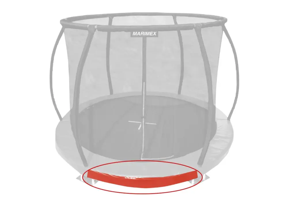 Dokud Zásoby Vydrží Náhradní trubka rámu pro trampolínu Marimex in-ground 305 cm (122,6 cm)
