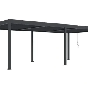 Bioklimatická pergola INTRO DUO 8x4 m, hliník - volně stojící Jen Po Omezenou Doba