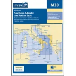 Mapa M30 Southern Adriatic and Ionian seas Výprodej