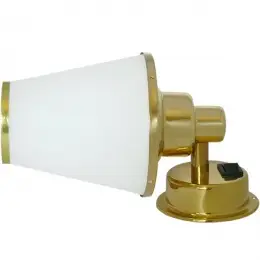 Světlo na přišroubování velké zlaté-LED, 12V, 10W Výhodná Nabídka