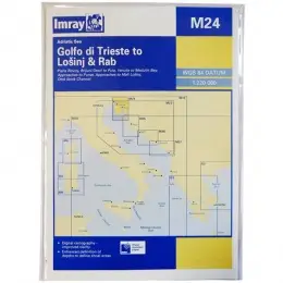 Mapa M24 Jadran (Slovinsko), Golfo di Trieste - Lošinj & Rab Odeslání Ihned