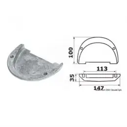 Must-Have Anoda magnesiová Volvo (Cobra) Duo-Prop (3855411)