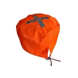 Kryt na propeler látkový oranž,prům.26cm, v.20cm Finální Výprodej