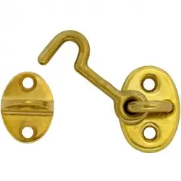 Zámek háčkový zlatý, d.41mm Levný
