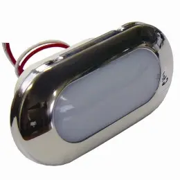 Horká Nabídka Světlo oválné, LED 8x4cm, bílé