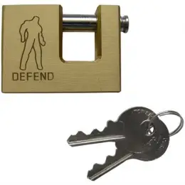 Omezená Nabídka Zámek DEFEND-LOCK - rozměry 75 x 47,5 mm