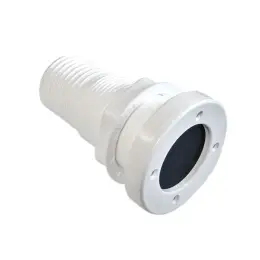 Průchodka přes laminát plast prům. 50 mm se zpětnou klapkou Víkendová Akce