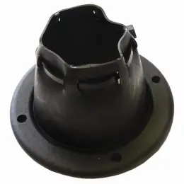 Bovdenová průchodka, stahovací, černá,pr.105mm, výška 68mm Zlevněný