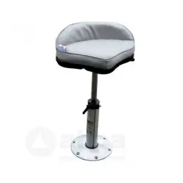 Nakupujte Hned Sedlo pro rybáře s pružinou, hliník,prům.60mm, délka 635-800mm (podstava, noha, sedák, základna)