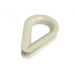 Nízká Cena Srdíčko (očnice) pro lano 8mm - plast