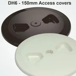 Inspekční víko Clamcleat Access Cover 206mm, černé Cenově Výhodný