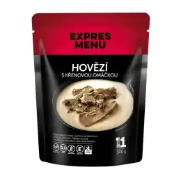 Akční Cena Hovězí s křenovou omáčkou (1 porce)